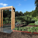 The new entrance to the White House Kitchen Garden. Image via Manuel Balce Ceneta/AP Photo.
